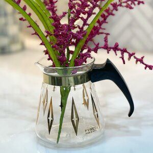 Vintage Pyrex Glass Coffee Carafe
